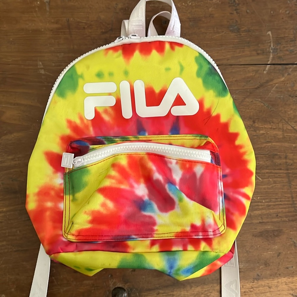 FILA small tie dye backpack